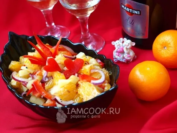 Фото готового блюда: Салат «Страсти по-испански»