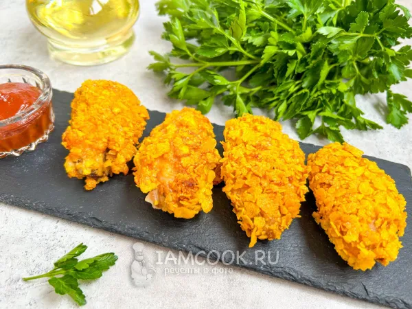 Фото блюда: Крылышки как в Ростиксе