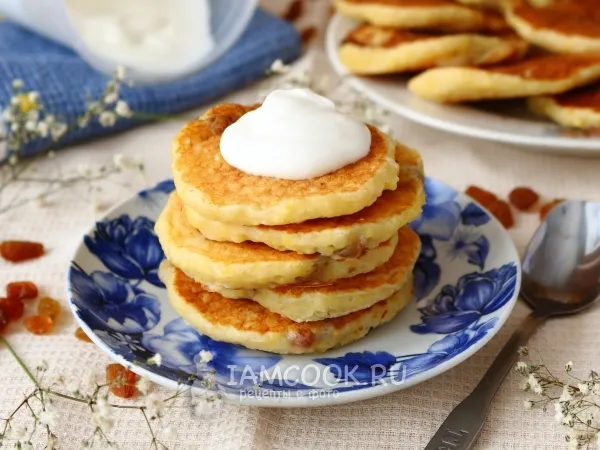 Фото блюда: Оладьи из пшенной каши