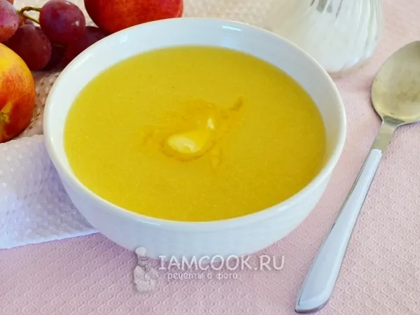 Фото готового блюда: Кукурузная каша для ребенка