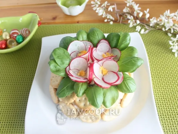 Фото готового блюда: Салат «Фиалки»