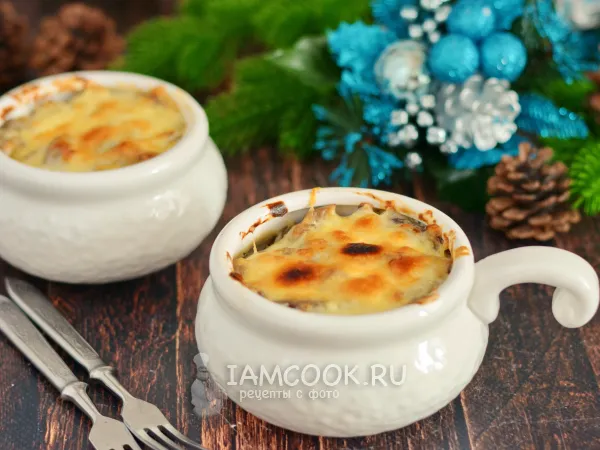 Фото блюда: Жульен с говядиной