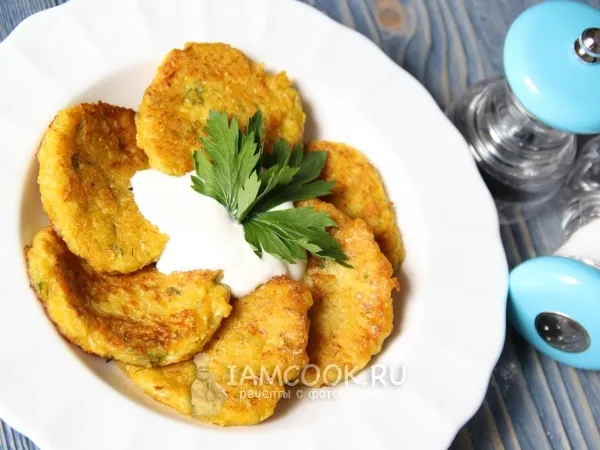 Фото блюда: Овощные блинчики