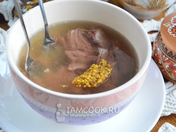 Фото готового блюда: Холодец из говяжьих ножек