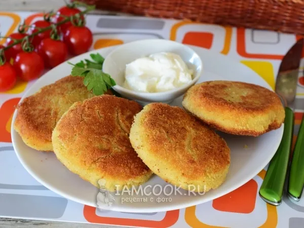 Фото блюда: Котлеты из трески для детей