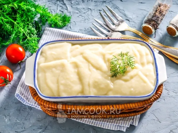 Фото блюда: Пюре из картошки в мундире