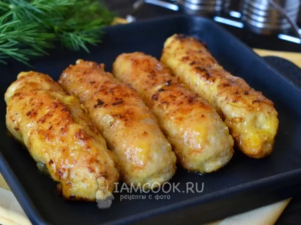 Фото готового блюда: Мясные пальчики из куриного филе