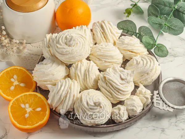 Фото блюда: Апельсиновый зефир