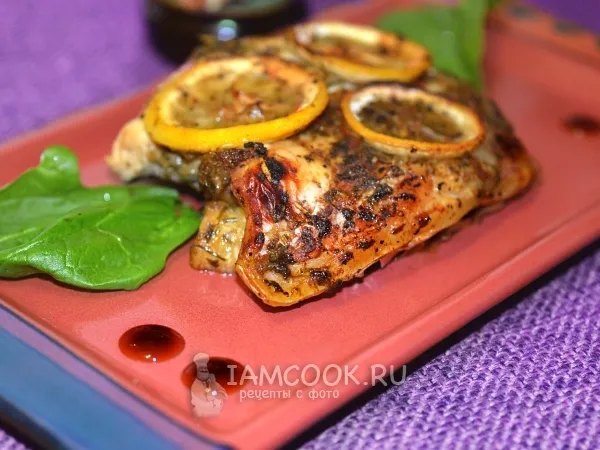 Фото готового блюда: Рыба с лимоном