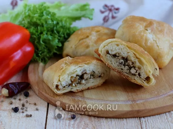 Фото блюда: Ргаиф (марокканские слоеные блинчики)