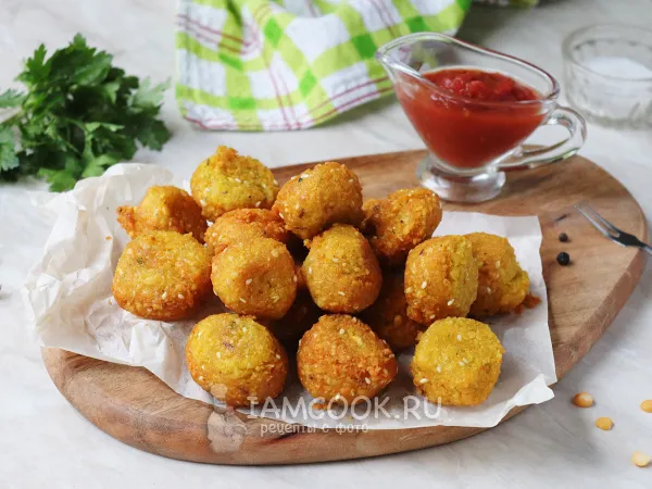 Фото блюда: Фалафель из гороха