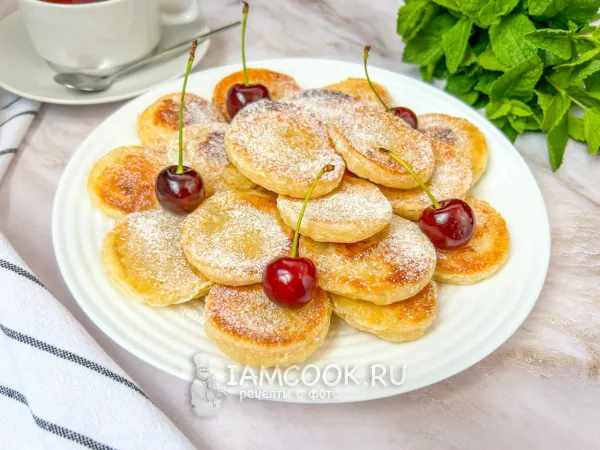 Фото готового блюда: Сметанное печенье на сковороде
