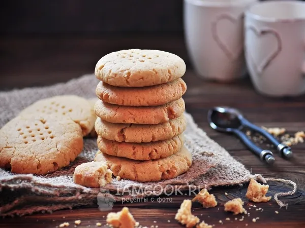 Фото блюда: Печенье с арахисовой пастой