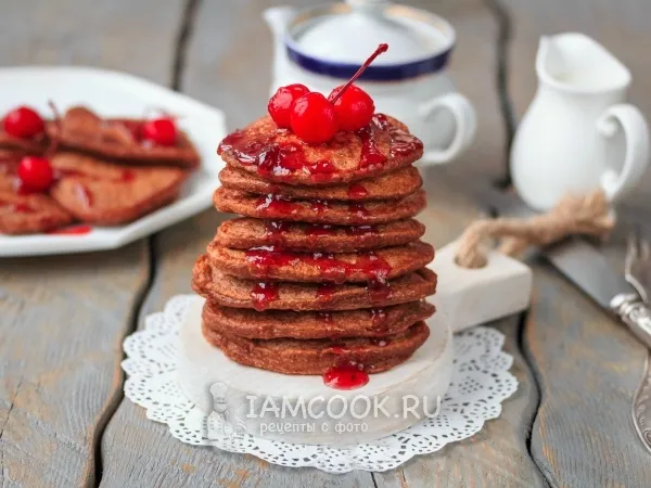 Фото блюда: Оладьи из овсяной муки