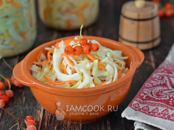 Фото блюда: Квашеная капуста с ржаной мукой