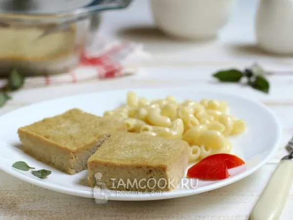 Фото готового блюда: Мясное суфле как в детском саду