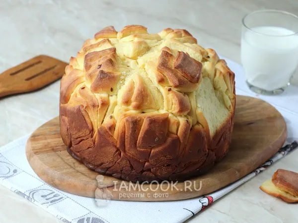 Фото готового блюда: Пирог «Кубики» (из дрожжевого теста)