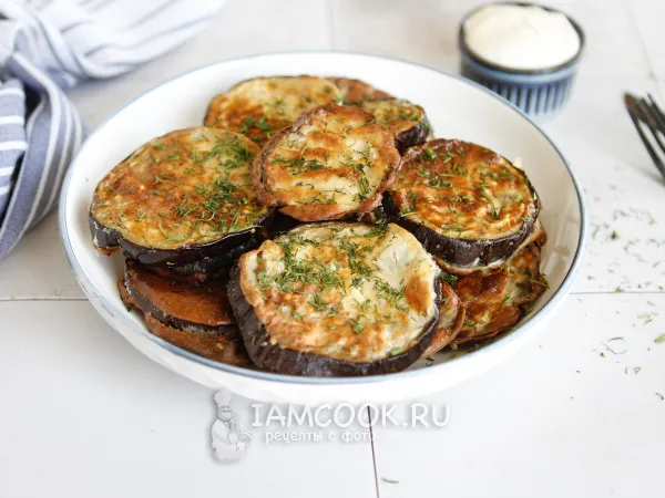 Фото блюда: Баклажаны в кляре в аэрогриле