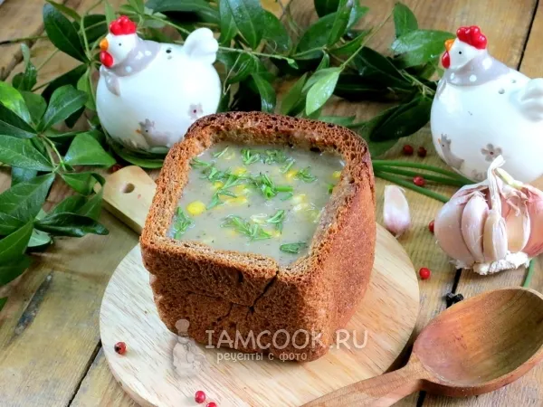 Фото готового блюда: Постный картофельный суп