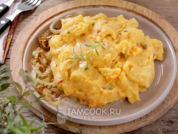 Фото блюда: Полента с тыквой