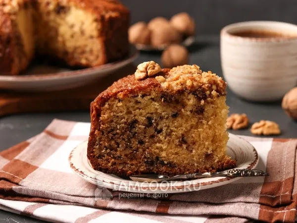 Фото готового блюда: Американский сметанный пирог