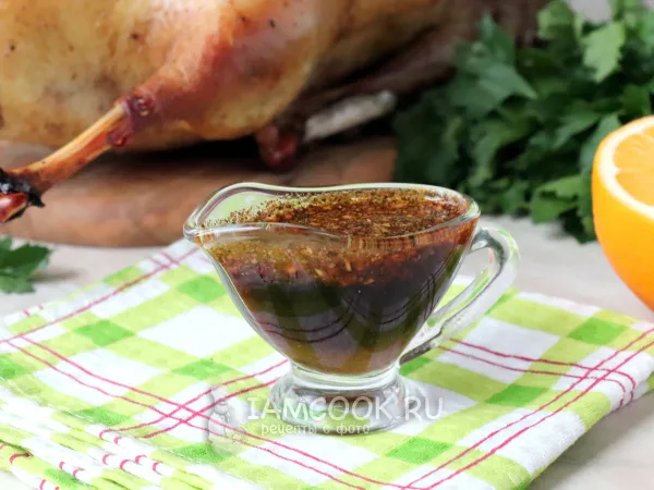 Фото готового блюда: Маринад для запекания гуся в духовке