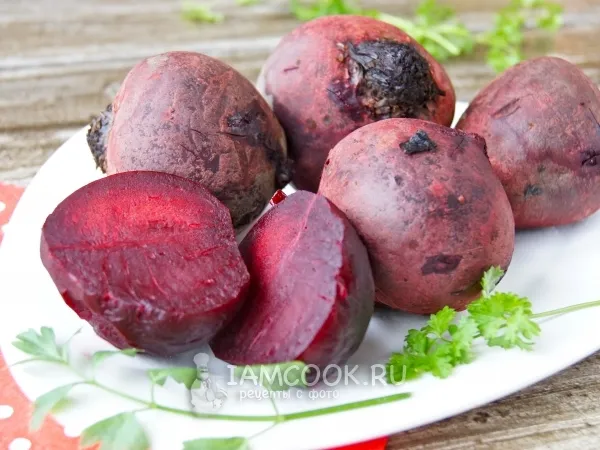 Фото блюда: Свекла в микроволновке