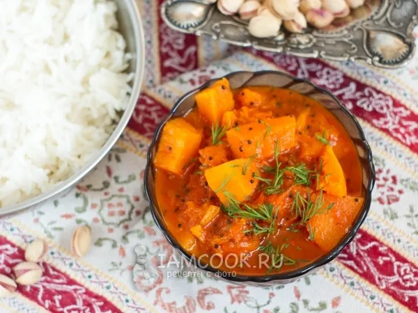 Фото блюда: Карри из тыквы