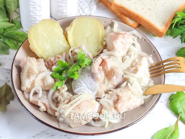 Фото блюда: Сом маринованный