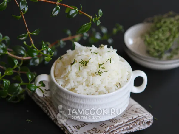 Фото готового блюда: Рис в аэрогриле