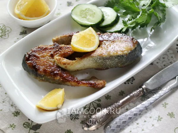 Фото блюда: Жареный кижуч