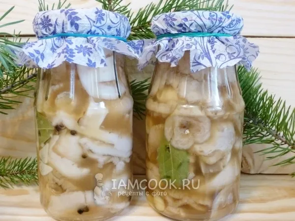 Фото блюда: Засолка сыроежек холодным способом