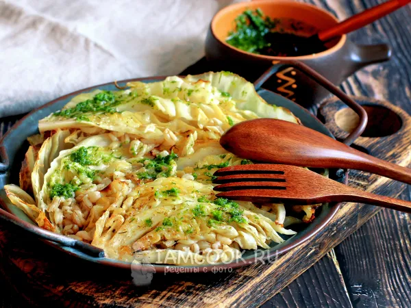 Фото блюда: Капуста в пиве в духовке (Хмельная капуста)