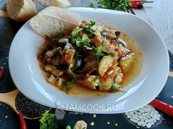 Фото блюда: Овощи в афганском казане