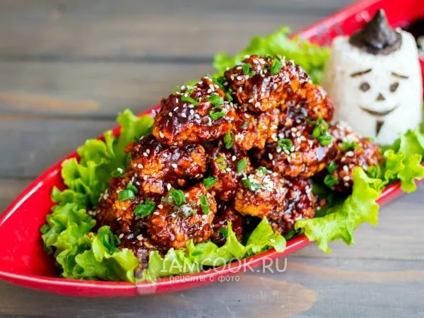 Фото готового блюда: Цыплёнок генерала Цо