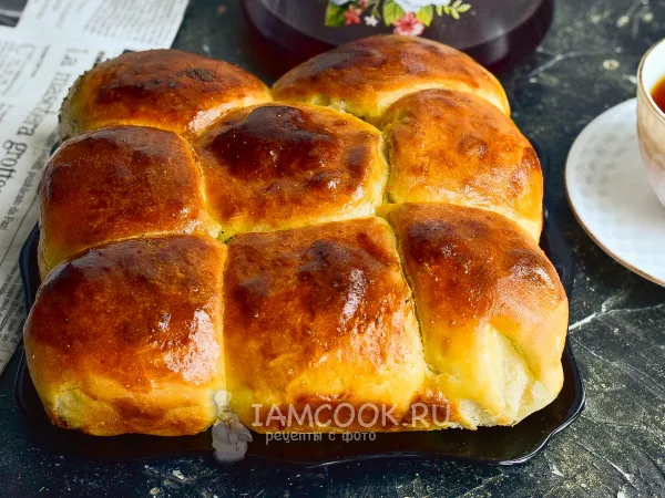 Фото готового блюда: Пирог «Дунай»