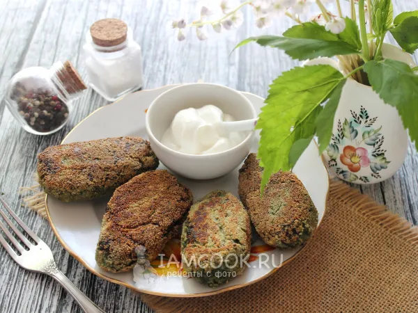 Фото блюда: Котлеты из сныти