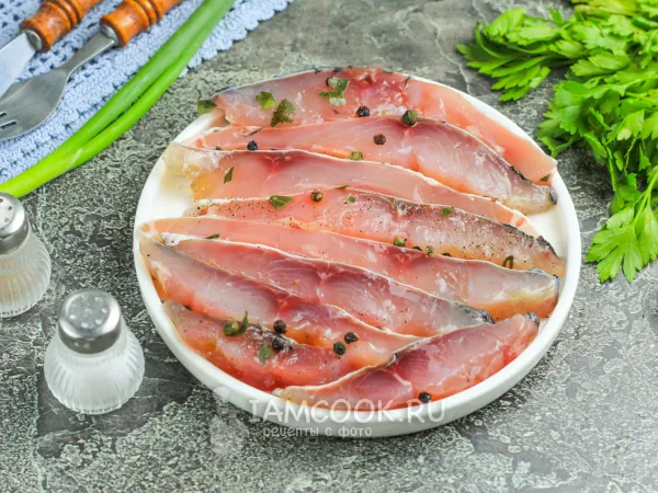 Фото блюда: Малосольный сазан