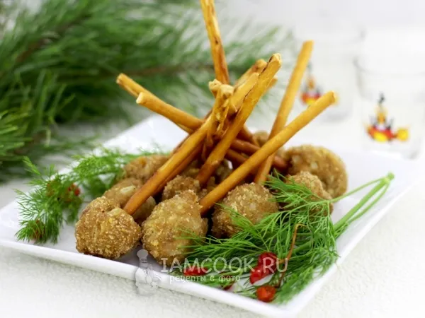 Фото блюда: Мясная закуска «Чупа-чупс»