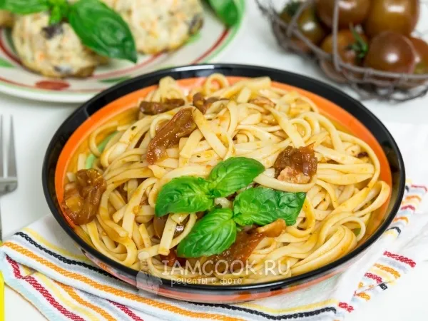 Фото блюда: Паста «4 помидора»