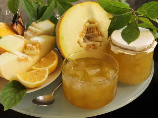 Фото блюда: Варенье из дыни с корицей и лимоном на зиму