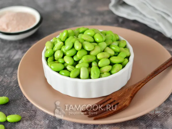 Фото блюда: Как варить бобы эдамаме