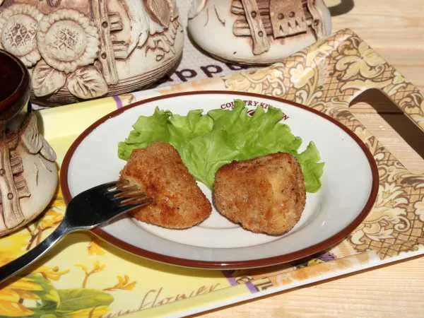 Фото блюда: Жареный камамбер