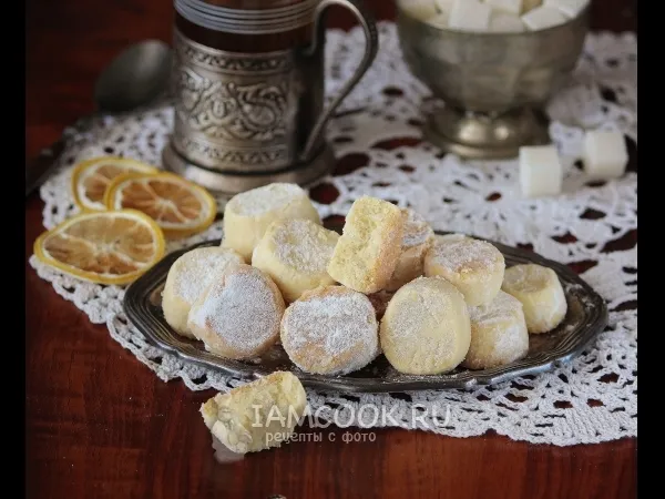 Фото готового блюда: Песочное печенье с крахмалом (рассыпчатое)