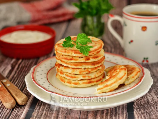 Фото блюда: Оладьи из пекинской капусты