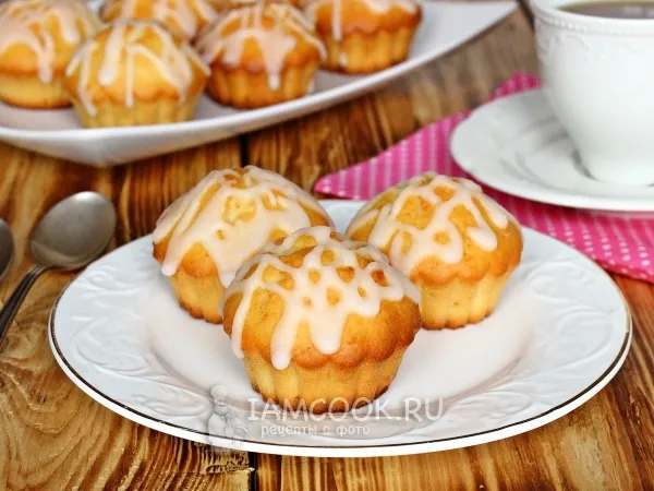Фото готового блюда: Маффины лимонные