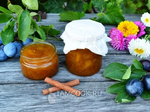 Фото блюда: Варенье из слив с корицей