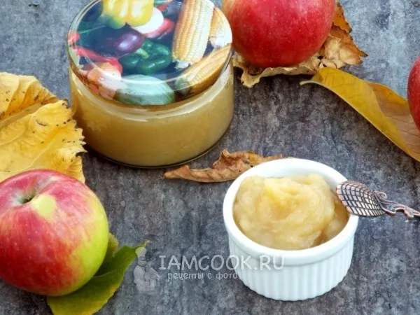 Фото блюда: Яблочное пюре на зиму