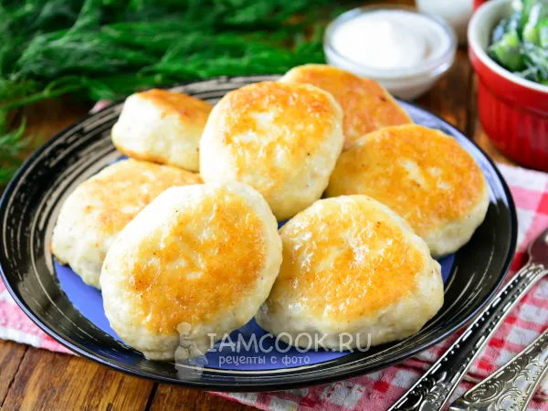 Фото готового блюда: Куриные котлеты с манкой и майонезом