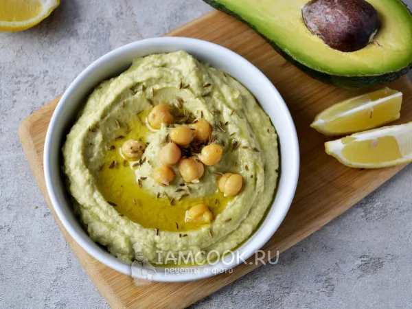 Фото блюда: Хумус с авокадо